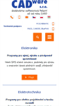 Mobile Screenshot of cadware.cz