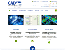 Tablet Screenshot of cadware.cz